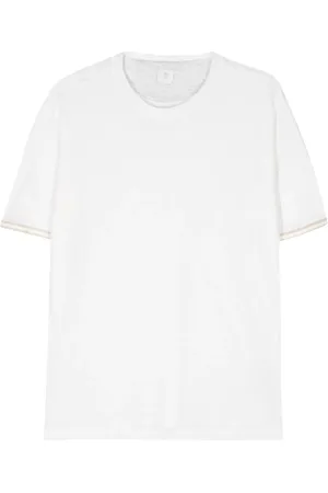 ELEVENTY Contrast-trim T-shirt