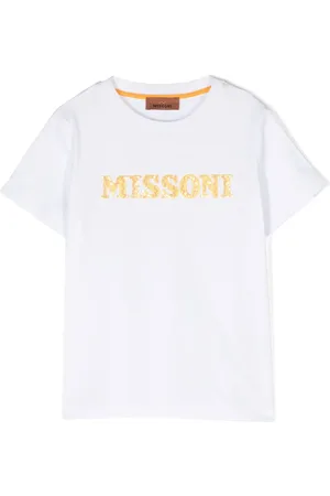 Missoni Logo-embroidered cotton T-shirt