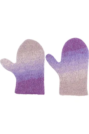 ERL Gradient-effect knitted gloves