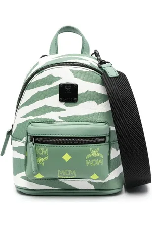 MCM Animal-print leather backpack