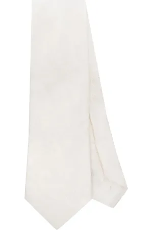TAGLIATORE Paisley-jacquard tie