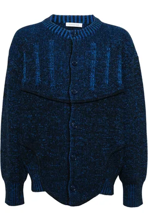 JUNTAE KIM Two-tone corset cardigan