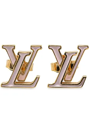 LOUIS VUITTON 2023 LV Iconic Enamel Push Back Earrings costume earrings