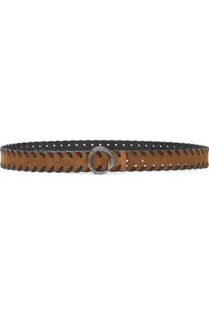 Roberto Cavalli Whipstitch-trim belt