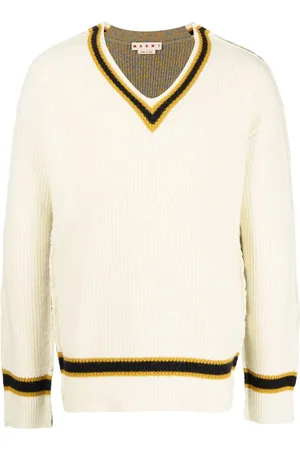 Marni V-neck knitted jumper