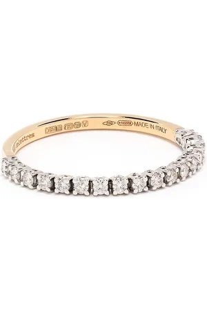 DELFINA DELETTREZ 18kt yellow diamond 1987 band ring
