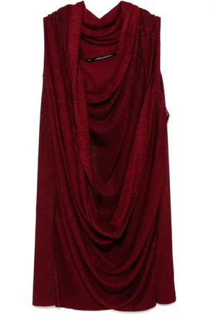 JULIUS Coated venus shawl jumper