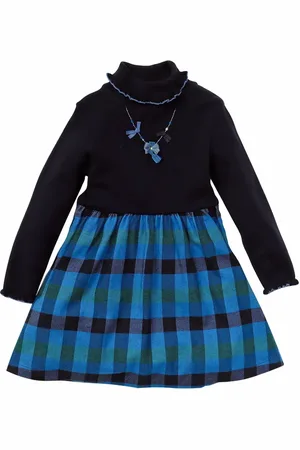 Familiar Bow-embellished panelled dress