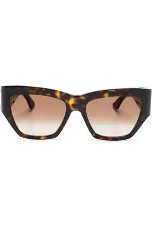 Cartier Logo-embossed cat-eye sunglasses