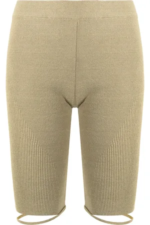 Jacquemus Sierra ribbed-knit shorts