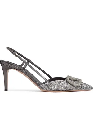 VALENTINO GARAVANI VLogo Signature 80mm slingback pumps