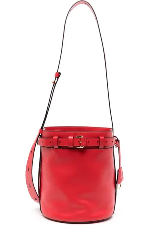 Moschino Tie Me belted bucket bag