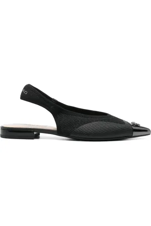 Pinko Lurex-detail ballet flats
