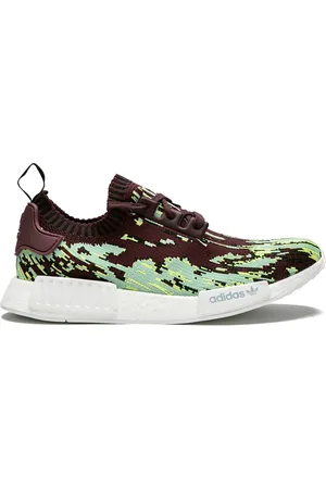 adidas X Sneakersnstuff NMD R1 Primeknit Datamosh 2.0 "Maroon" sneakers