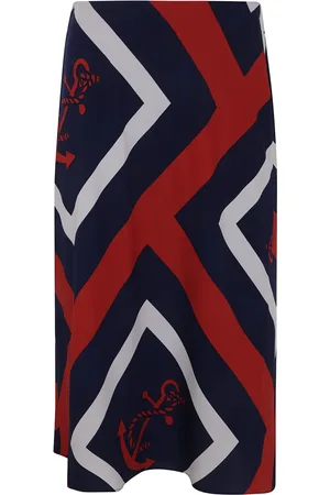 Ralph Lauren Anchor-Print midi skirt