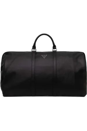 Guess Logo-plaque weekender bag
