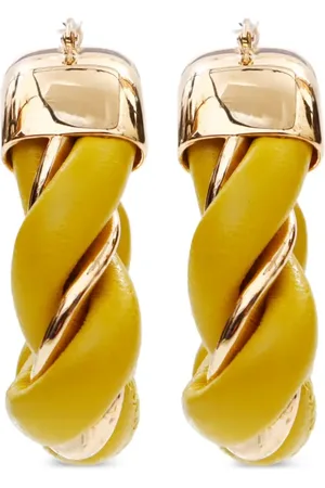 Bottega Veneta Twist-detailed hoop earrings
