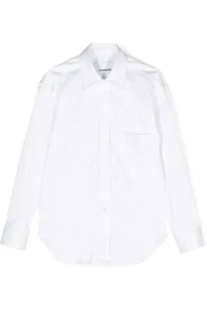 COSTUMEIN Patch-pocket cotton shirt