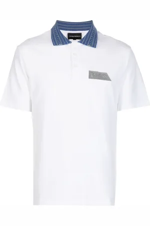 Emporio Armani Logo-patch polo shirt