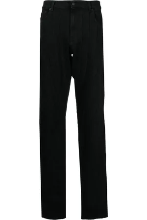 MUGLER Spiral-seam trousers