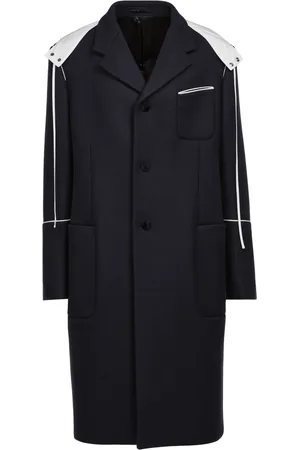 Salvatore Ferragamo Single-breasted hooded coat