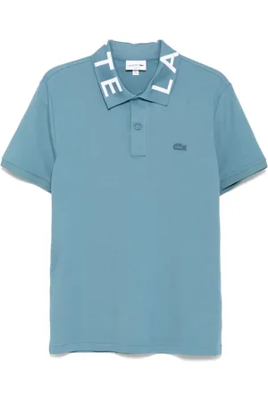 Lacoste Jacquard branded polo shirt