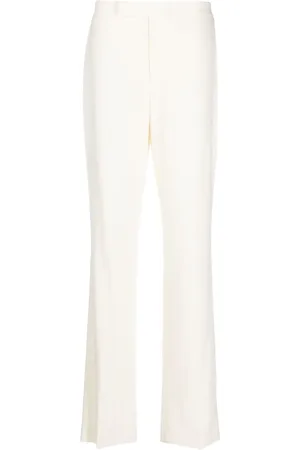 Ralph Lauren Pressed-crease wool trousers