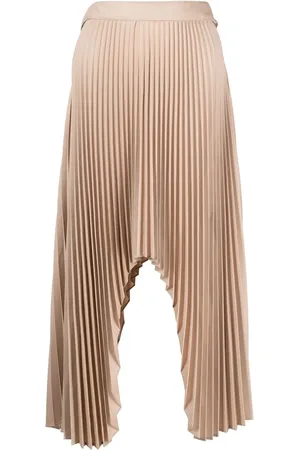 Rokh Arch pleated midi skirt