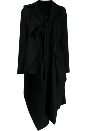 YOHJI YAMAMOTO Asymmetric wool jacket