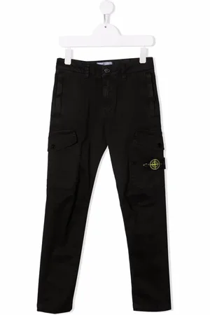Stone Island Compass-patch cargo trousers