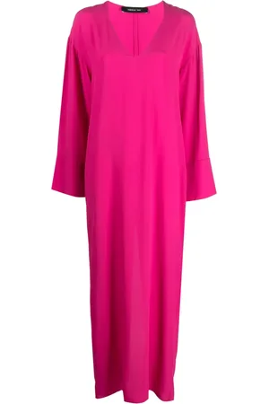 FEDERICA TOSI Long V-neck dress