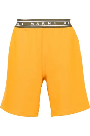 Marni Logo-waistband track shorts