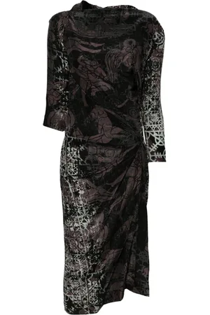 Vivienne Westwood 2014-2015 graphic-print midi dress