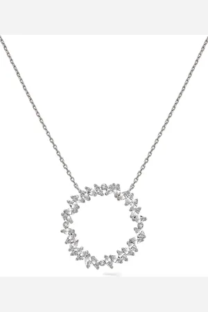 Lark & Berry 14kt white gold Veto diamond necklace