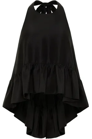 Azeeza Winston ruffled silk top