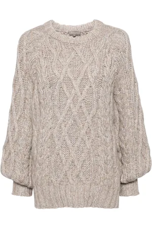 N.PEAL Round-neck cashmere jumper