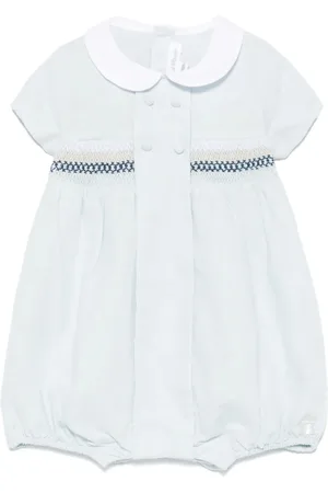 Tartine Et Chocolat Shirred-panel romper