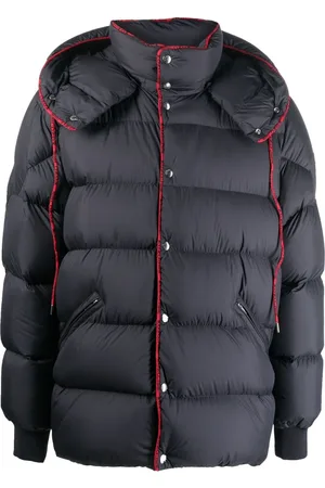 Moncler Hooded feather down jacket