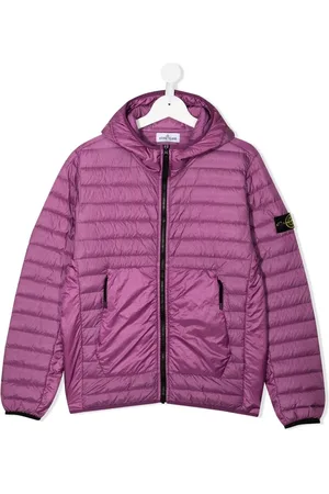 Stone Island Compass-patch puffer jacket