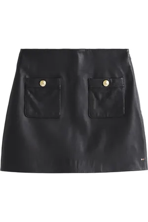Tommy Hilfiger Leather mini skirt