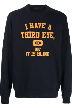 UNDERCOVER Slogan-print cotton sweatshirt