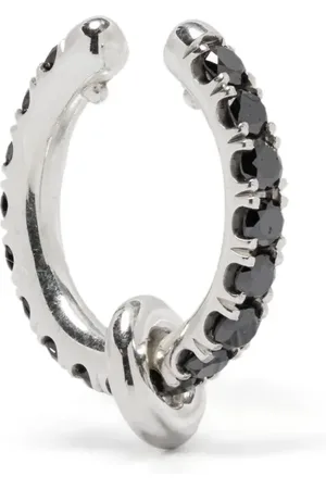 SPINELLI KILCOLLIN Sterling Elara black diamond ear cuff