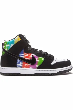 Nike SB Dunk High "TV Signal" sneakers