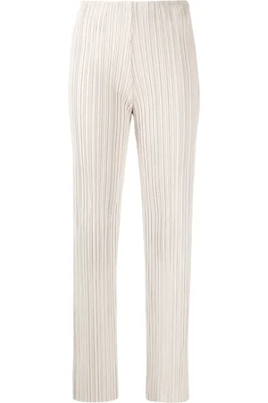 Nanushka Straight-leg pleated trousers