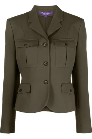 Ralph Lauren Kamille wool-silk fitted jacket