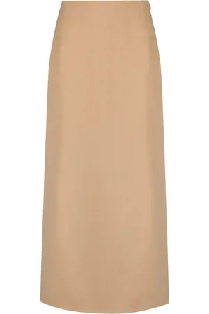 By Malene Birger Palomie wool midi skirt