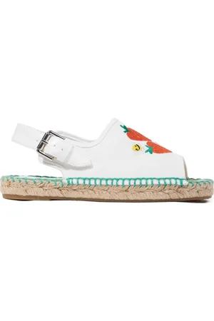 Stella McCartney Strawberry-embroidered sandals