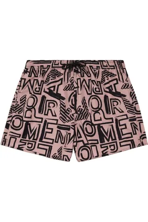 Emporio Armani Logo-print swim shorts