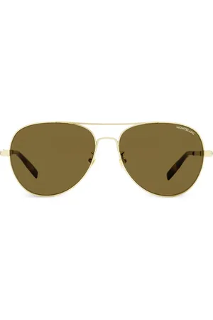 Montblanc Pilot-frame sunglasses