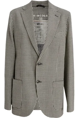 Circolo Check-pattern blazer